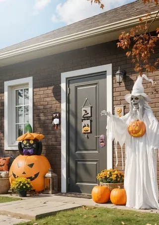 Halloween - hangulatos dekorációk