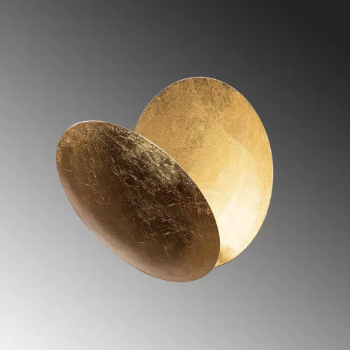 Moon fali lámpa, arany