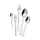 Evőeszköz készlet, rozsdamentes acél 30 db