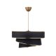 Couper függőlámpa, fekete-arany
