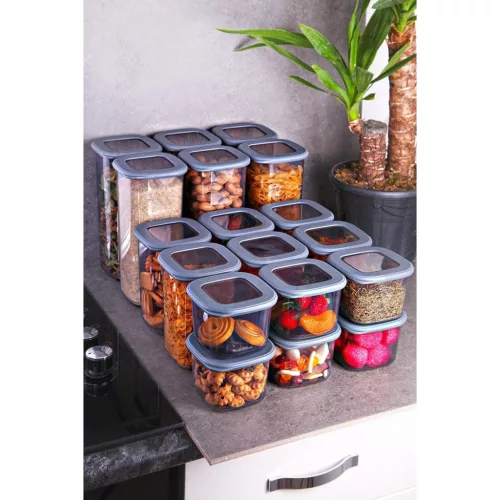 Ételtároló doboz készlet 3 x 6 db