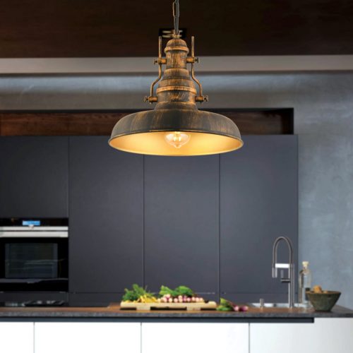 Vintage függőlámpa, rusztikus