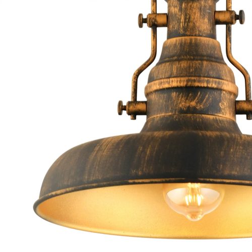 Vintage függőlámpa, rusztikus