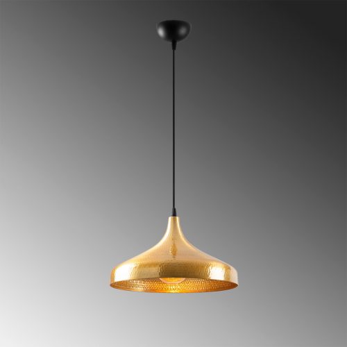 Tattoo függőlámpa, arany-fekete