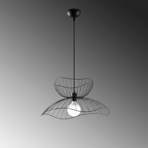 Farac függőlámpa, fekete