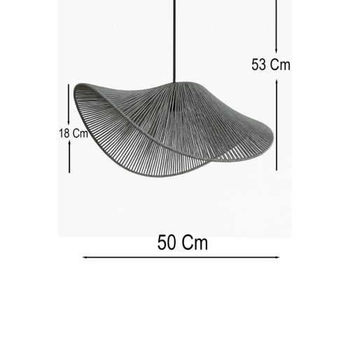 Opviq függőlámpa, szürke