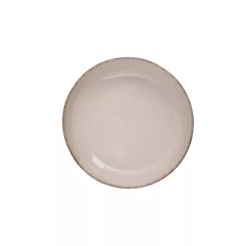 Tányérkészlet porcelán, fahéj, 24 darabos