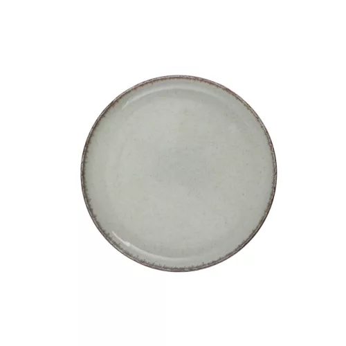 Tányérkészlet porcelán, zöld, 24 darabos