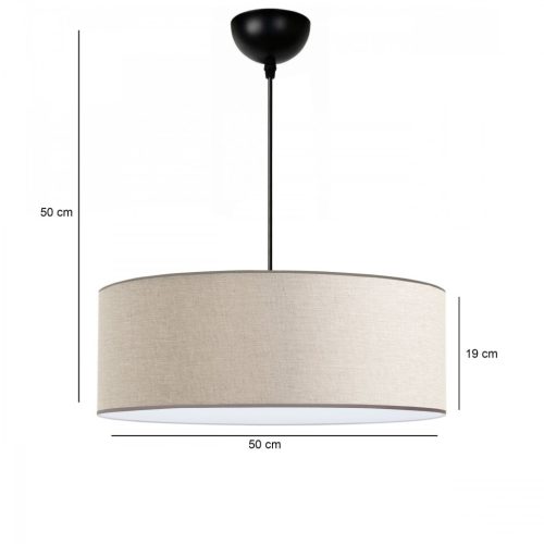 Opviq függőlámpa, krém