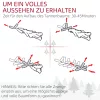HOMCOM Karácsonyfa 1,8 m műfenyő 1492 ággal, zöld PVC, stabil fém talppal, Ø115 x 180H cm