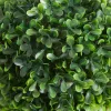 HOMCOM Mesterséges Növények 2 db-os Szett Buxus 60 cm UV-álló Mesterséges Növény Dupla