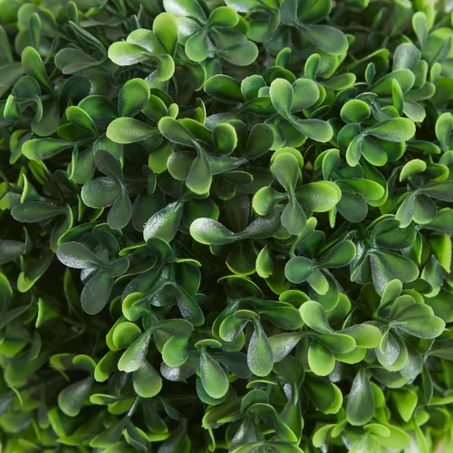 HOMCOM Mesterséges Növények 2 db-os Szett Buxus 60 cm UV-álló Mesterséges Növény Dupla