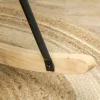 HOMCOM Schaukelstuhl, Schaukelsessel mit Berbervliesoptik