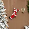 Mikulás figura felakasztható 60cm