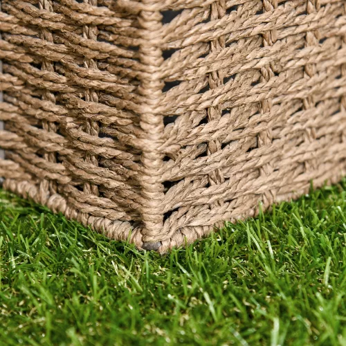 Műfű 10 db-os szett, 30 x 30cm, összeilleszthető darabok, vízelvezetéssel