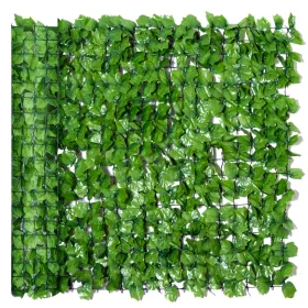   Műsövény belátásgátló, faldekoráció világoszöld 300 x 100 cm