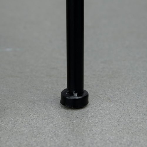 Outsunny Virágtartó összecsukható növényállvány 4 emeletes acél fekete 57x55x63 cm ideális