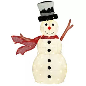 Karácsonyi dekoráció LED-es hóember