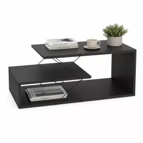 Dohányzóasztal, antracit, modern stílus, 100 x 50 x 40 cm