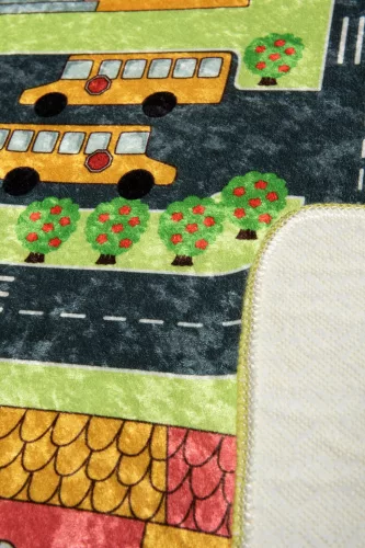 Gyerekszoba szőnyeg, 140 x 190 cm, kisváros
