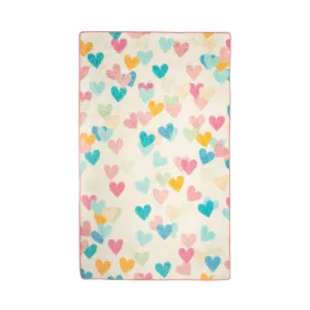Gyerekszoba szőnyeg, 140 x 190 cm, szívek