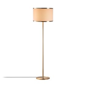 Way állólámpa, réz-bézs