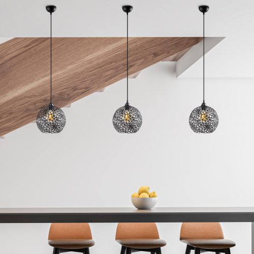 Hay függőlámpa, fekete