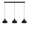 Muba függőlámpa x3, fekete