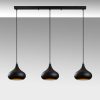 Muba függőlámpa x3, fekete