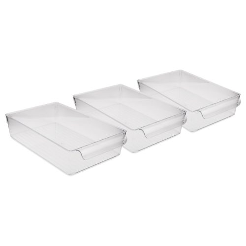 Ételtároló dobozok hűtőbe 3 db