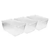 Ételtároló dobozok hűtőbe 3 db