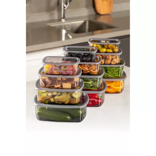 Ételtároló doboz készlet 4 x 3 db