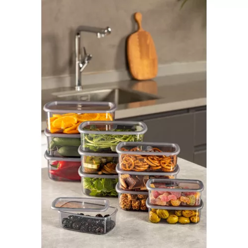 Ételtároló doboz készlet 4 x 3 db