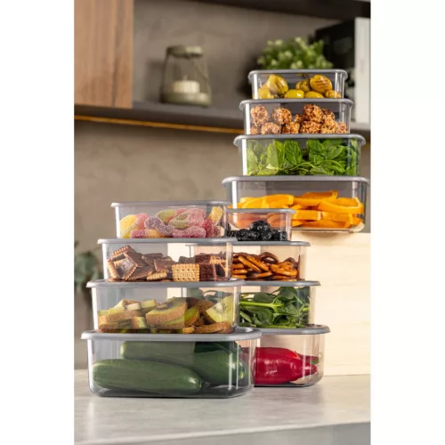 Ételtároló doboz készlet 4 x 3 db