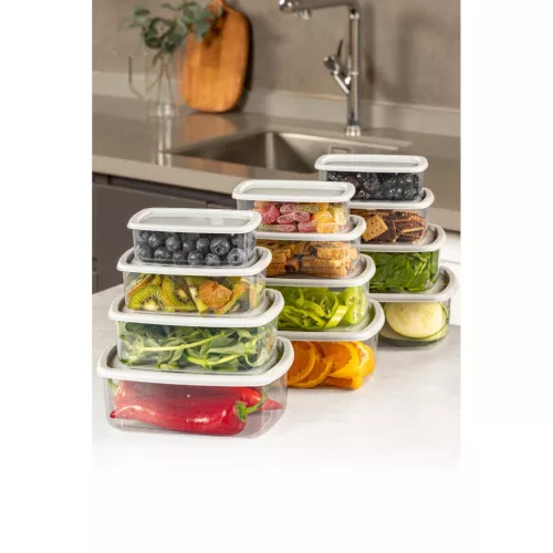 Ételtároló doboz készlet 4 x 3 db