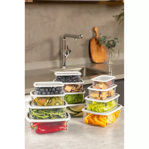 Ételtároló doboz készlet 4 x 3 db