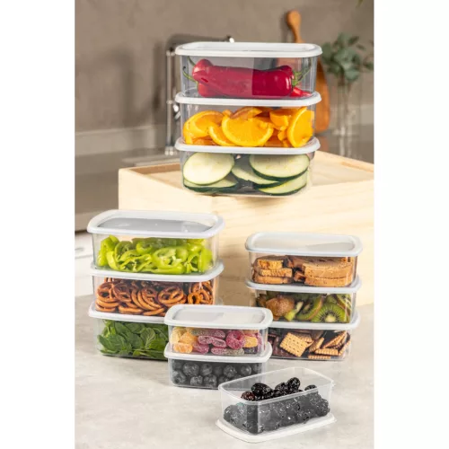 Ételtároló doboz készlet 4 x 3 db