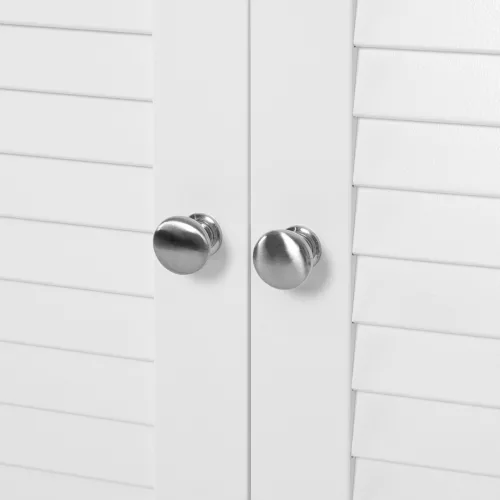 VASAGLE Fürdőszobai Mosdó Alatti Szekrény, Padlószekrény Kétszárnyú Ajtóval, 60