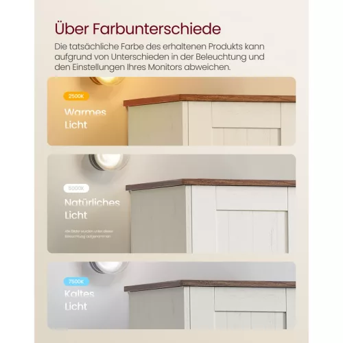 Fürdőszoba szekrény, állítható polcokkal, keskeny, vintage fehér