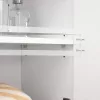 VASAGLE Fürdőszobai szekrény, komód szekrény, fiókkal, 2 ajtóval, állítható polccal,