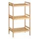 Bambusz tároló állvány, 3 szintes, fürdőszobába, konyhába