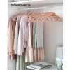 SONGMICS Bársony, 50 darabos, csúszásmentes ruhafogasok, 0,6 cm vastagság, helytakarékos,