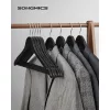 SONGMICS Fa vállfák, 10 darabos készlet, kabát vállfák, ruha vállfák, vállnyílásokkal,