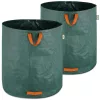 Kerti hulladéktároló zsák, 2 darabos szett, zöld, 500 liter