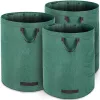 3 darabos kerti zsák szett, 280 liter, max. 50 kg