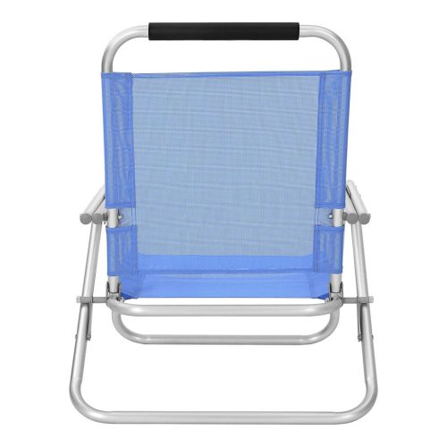 2db Strand szék, zöld, 4 pozíciós háttámla, karfás, könnyen tárolható