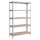 SONGMICS 5 szintes polcrendszer, acél polcrendszer tároláshoz, szerszám nélküli