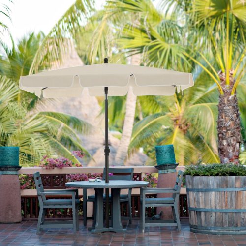 Napernyő erkélyre, dönthető, 2x1,25 m, bézs