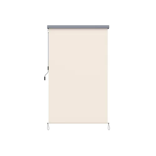 Oldalsó terasznapellenző, belátásgátló, bézs, 280 g/m² 140 x 250 cm