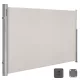 SONGMICS 180 x 300 cm (M x Sz), Oldalsó Napellenző Erkélyre és Teraszra, TÜV SÜD GS
